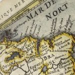 Mapa antiguo de Sudamérica