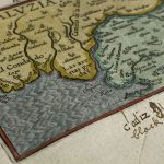 Mapa antiguo de Andalucía