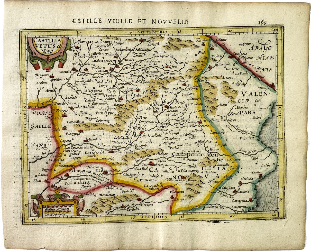 Mapa Antiguo de España