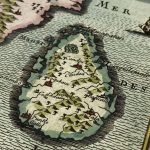 Mapa Antiguo de Sri Lanka