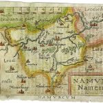 Mapa Antiguo de Bélgica