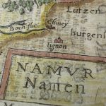 Mapa Antiguo de Bélgica