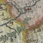 Mapa Antiguo de Bélgica