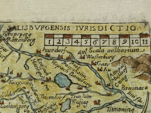 Mapa Antiguo de Austria