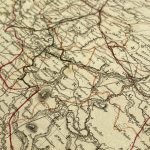 Mapa antiguo de Bélgica