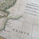 Mapa Antiguo de Inglaterra