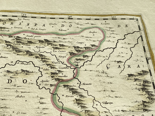 Mapa antiguo de Aragón