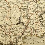 Mapa antiguo de Francia