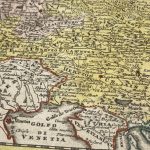 Mapa antiguo de Alemania