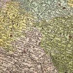 Mapa antiguo de Alemania