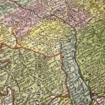 Mapa antiguo de Alemania