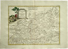 Mapa antiguo de España