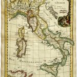 Mapa Antiguo de Italia