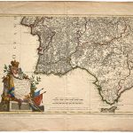 Mapa Antiguo de España y Portugal