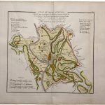 Mapa antiguo de Italia y Roma