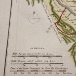 Mapa antiguo de Italia y Roma