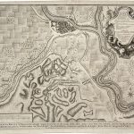 Mapa antiguo de Zaragoza, España