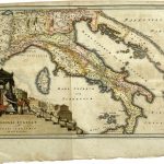 Mapa Antiguo de Italia