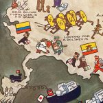 Mapa antiguo de Sudamérica