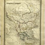 Mapa antiguo de Turquía