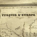 Mapa antiguo de Turquía
