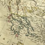 Mapa antiguo de Turquía