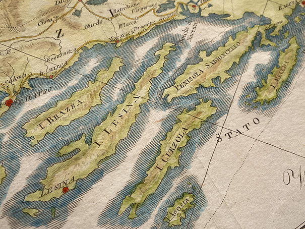 Mapa Antiguo de Croacia