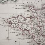 Mapa antiguo de Francia