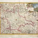 Mapa Antiguo de Milán Italia