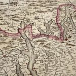 Mapa Antiguo de Milán Italia