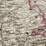 Mapa Antiguo de Milán Italia