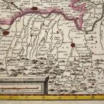 Mapa Antiguo de Milán Italia