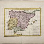 Mapa antiguo de España