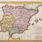 Mapa antiguo de España