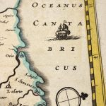 Mapa antiguo de Navarra España