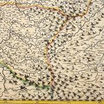 Mapa antiguo de Navarra España