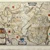 Mapa antiguo de Aragón España