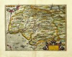 Mapa Antiguo de Andalucia España