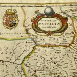 Mapa Antiguo de España Madrid Castilla