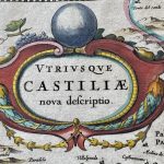 Mapa Antiguo de España Madrid Castilla