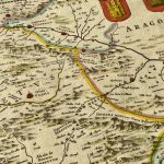 Mapa Antiguo de España Madrid Castilla