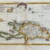 Mapa antiguo de Isla de Santo Domingo