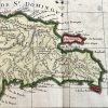 Mapa de la isla de Santo Domingo y Puerto Rico