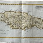 Mapa antiguo de Jamaica