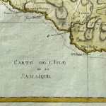 Mapa antiguo de Jamaica