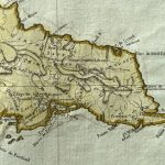 Mapa antiguo de Jamaica