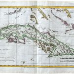 Mapa antiguo de Cuba