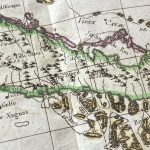 Mapa antiguo de Cuba