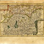 Mapa antiguo de Italia