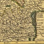 Mapa antiguo de Italia